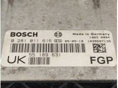Recambio de centralita motor uce para opel vectra c berlina 1.9 16v cdti cat (z 19 dth / lrd) referencia OEM IAM 0281011616 1039 2