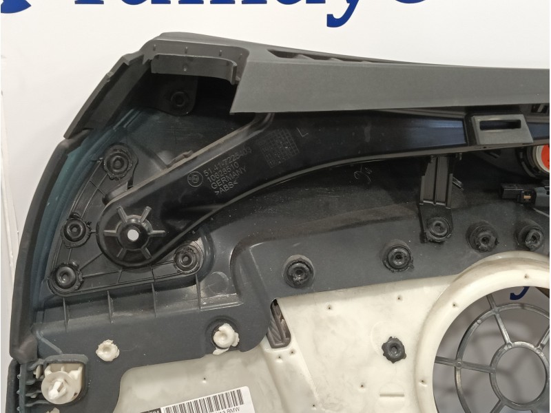 Recambio de guarnecido puerta delantera izquierda para bmw serie 6 coupe (f13) (....) referencia OEM IAM 51417225403 65139226357