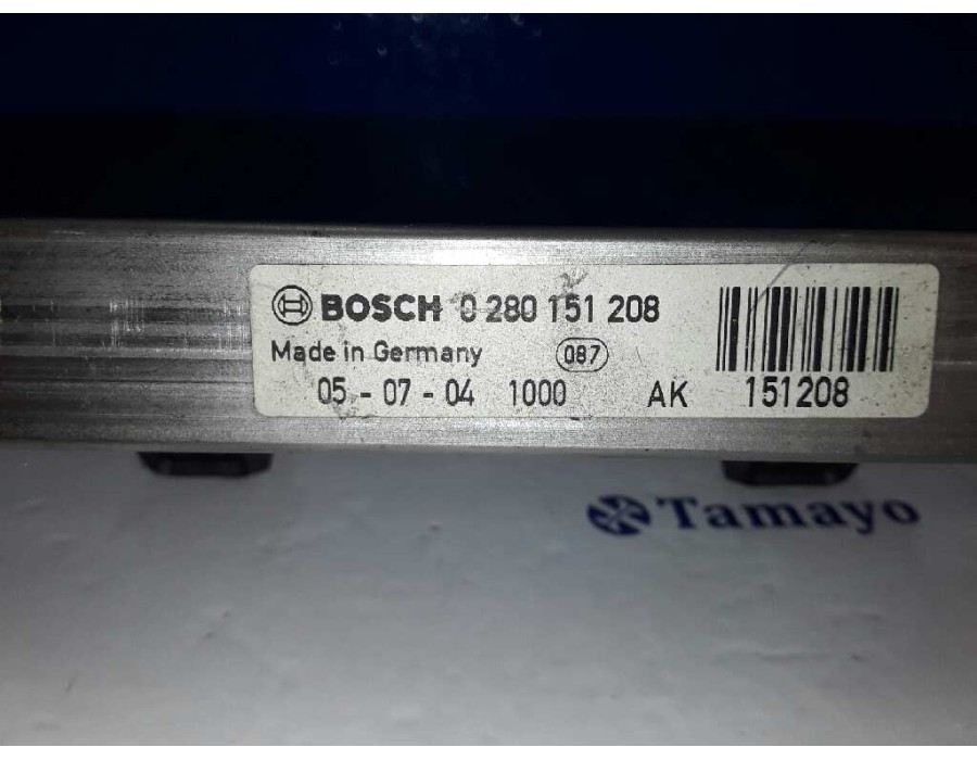 Recambio de rampa inyectora para opel corsa d 1.4 16v referencia OEM IAM 0280151208  