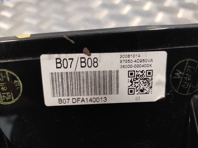 Recambio de mando climatizador para kia carnival 2.9 crdi cat referencia OEM IAM 972504D250VA  972504DXXX