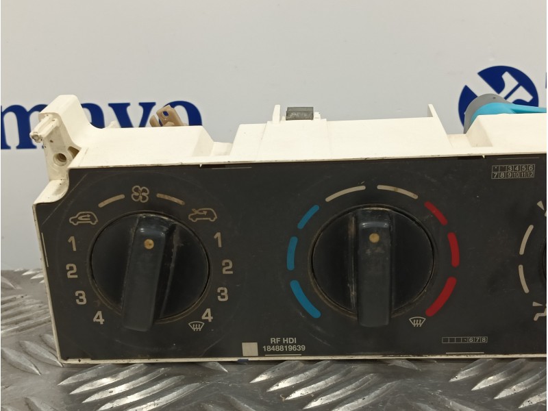 Recambio de mando calefaccion / aire acondicionado para peugeot partner (s2) 1.9 diesel referencia OEM IAM 1848819656  030808E