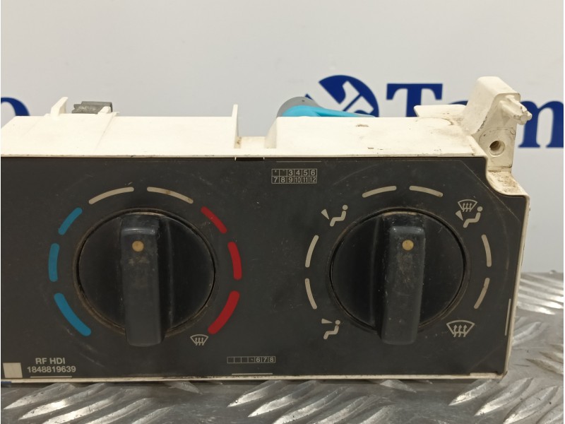 Recambio de mando calefaccion / aire acondicionado para peugeot partner (s2) 1.9 diesel referencia OEM IAM 1848819656  030808E
