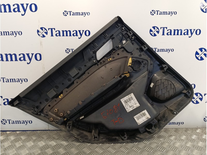 Recambio de guarnecido puerta trasera derecha para peugeot 308 1.6 blue-hdi fap referencia OEM IAM 98013170ZD  