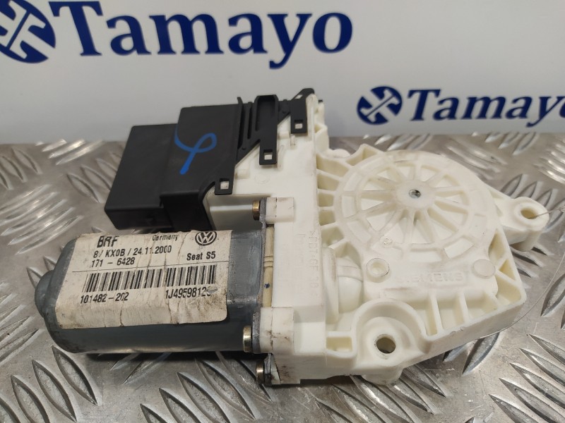 Recambio de motor elevalunas trasero derecho para seat leon (1m1) 1.9 tdi referencia OEM IAM 1J4959812C 1716428 101482202