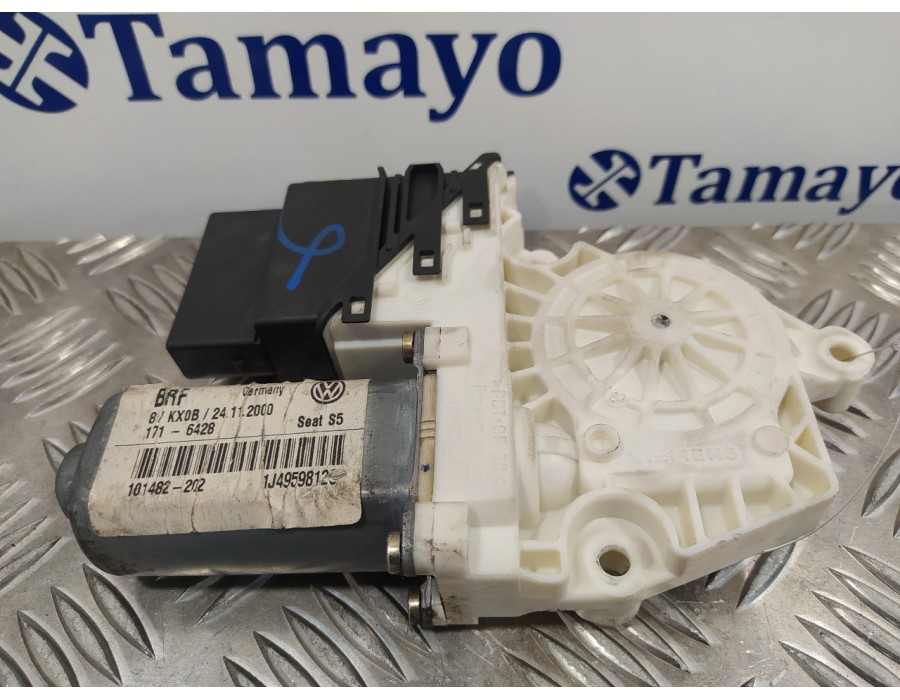 Recambio de motor elevalunas trasero derecho para seat leon (1m1) 1.9 tdi referencia OEM IAM 1J4959812C 1716428 101482202