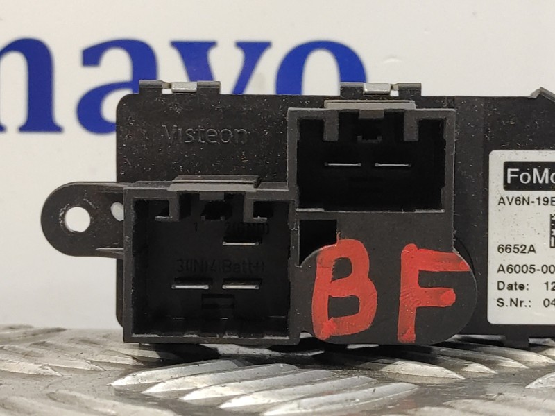Recambio de resistencia calefaccion para ford focus lim. (cb8) 1.6 tdci cat referencia OEM IAM AV6N19E624AA  A600500300