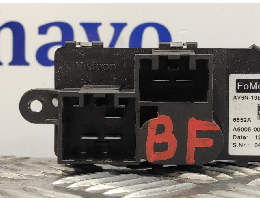 Recambio de resistencia calefaccion para ford focus lim. (cb8) 1.6 tdci cat referencia OEM IAM AV6N19E624AA  A600500300