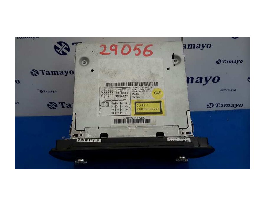 Recambio de sistema audio / radio cd para audi tt (8j3/8j9) 1.8 16v tfsi referencia OEM IAM 8J0035186M  7647013380