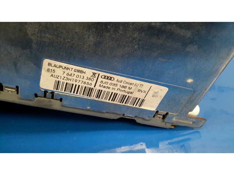 Recambio de sistema audio / radio cd para audi tt (8j3/8j9) 1.8 16v tfsi referencia OEM IAM 8J0035186M  7647013380