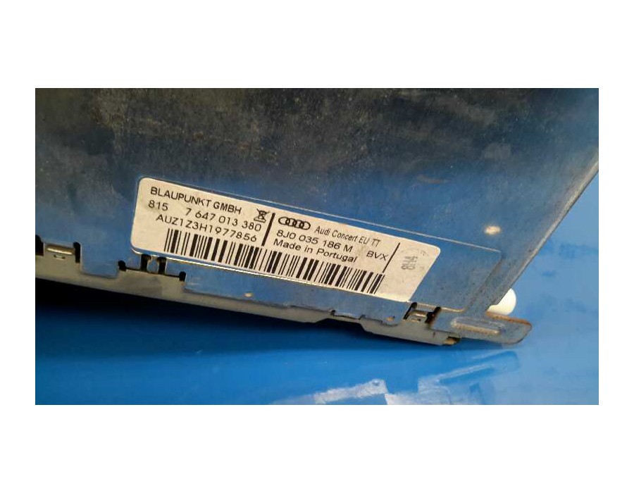 Recambio de sistema audio / radio cd para audi tt (8j3/8j9) 1.8 16v tfsi referencia OEM IAM 8J0035186M  7647013380