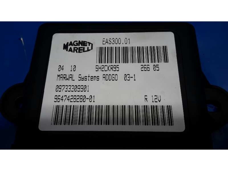 Recambio de centralita inmovilizador para peugeot 307 break/sw (s2) 1.6 16v cat referencia OEM IAM 964742828001 551200016905 097