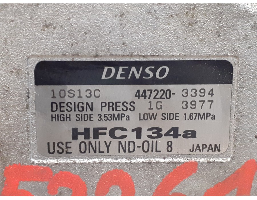 Recambio de compresor aire acondicionado para suzuki liana rh (er) 1.6 16v cat referencia OEM IAM 4472203394  10S13C