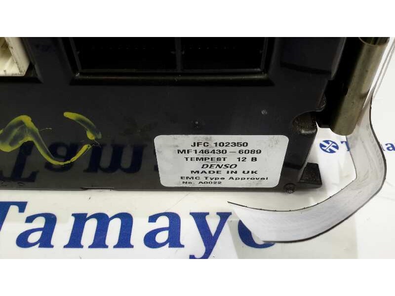 Recambio de mando climatizador para land rover discovery (lt) 2.5 turbodiesel referencia OEM IAM JFC102350  MF1464306089