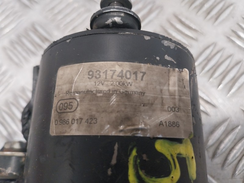 Recambio de motor arranque para opel astra g berlina referencia OEM IAM 0986017423  93174017