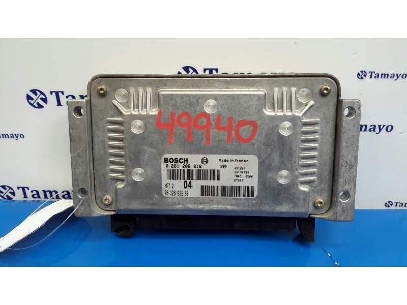Recambio de centralita motor uce para peugeot 206 berlina 1.6 referencia OEM IAM 0261206216 MP72 9632693980