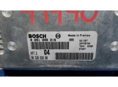 Recambio de centralita motor uce para peugeot 206 berlina 1.6 referencia OEM IAM 0261206216 MP72 9632693980 2
