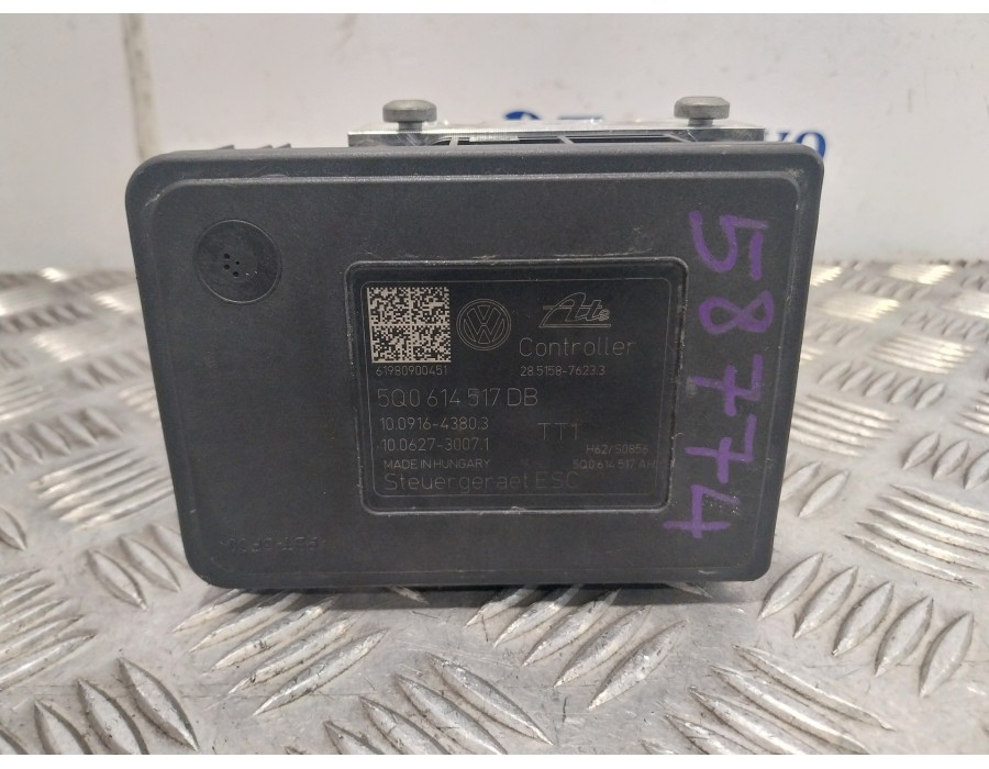 Recambio de abs para volkswagen golf vii (5g1, bq1, be1, be2) 1.4 gte hybrid referencia OEM IAM 5Q0614517DB MK100ESC 5Q0614517AH