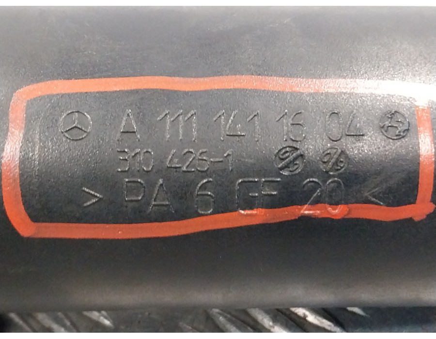 Recambio de tubo para mercedes-benz clase e (w210) berlina 2.0 compresor cat referencia OEM IAM A1111411604  