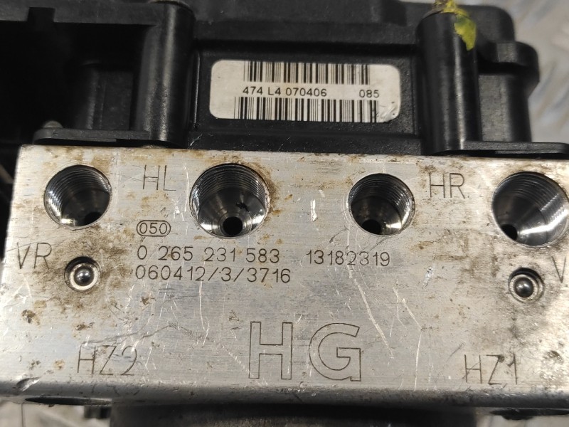 Recambio de abs para opel meriva 1.7 16v cdti referencia OEM IAM 0265231583 0265800443 13182319