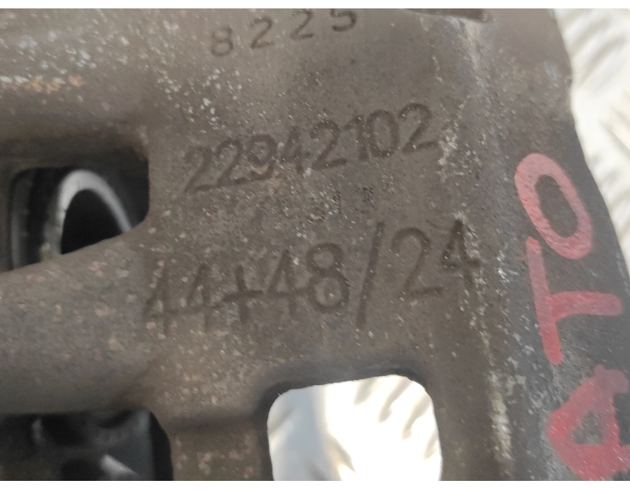Recambio de pinza freno delantera derecha para fiat ducato caja cerrada 33 (06.2006 =>) referencia OEM IAM 22942102  22942201