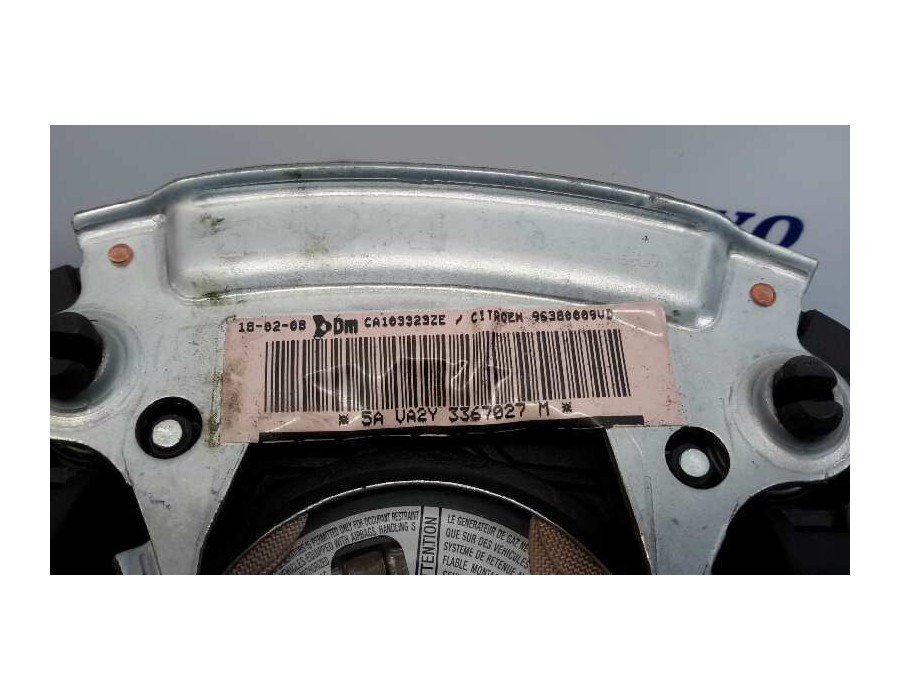 Recambio de airbag delantero izquierdo para citroën c2 1.6 16v cat (nfs / tu5jp4s) referencia OEM IAM 96380009VD  