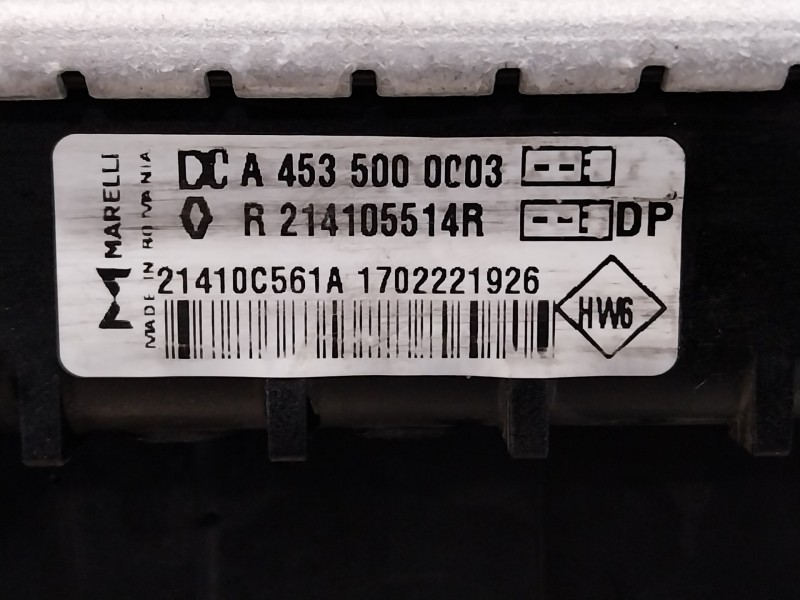 Recambio de radiador agua para smart forfour eq referencia OEM IAM A4535000003 21410C561A R214105514R