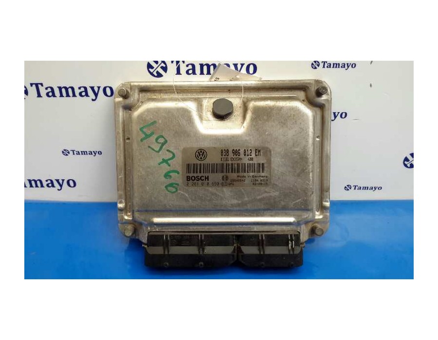 Recambio de centralita motor uce para renault megane i scenic (ja0) 1.6 referencia OEM IAM 0281010690 EDC15VM+ 038906012EM