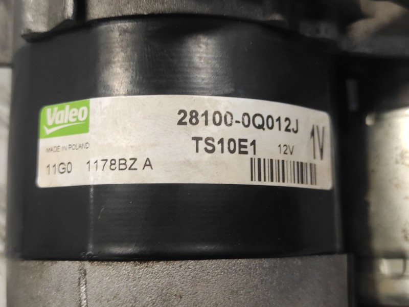 Recambio de motor arranque para citroën c1 1.0 cat (384f) referencia OEM IAM 281000Q012J  TS10E1