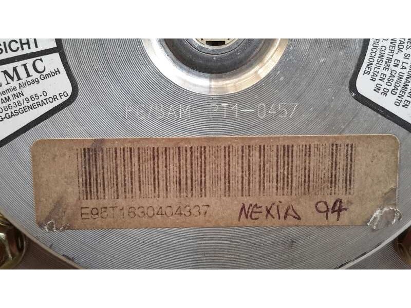 Recambio de airbag delantero izquierdo para daewoo nexia referencia OEM IAM E95T1630404337 56636 