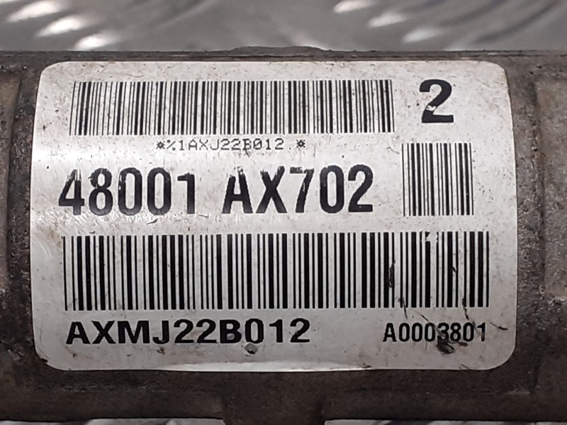 Recambio de cremallera direccion para nissan micra (k12e) 1.2 cat referencia OEM IAM 48001AX702 A0003801 3401278