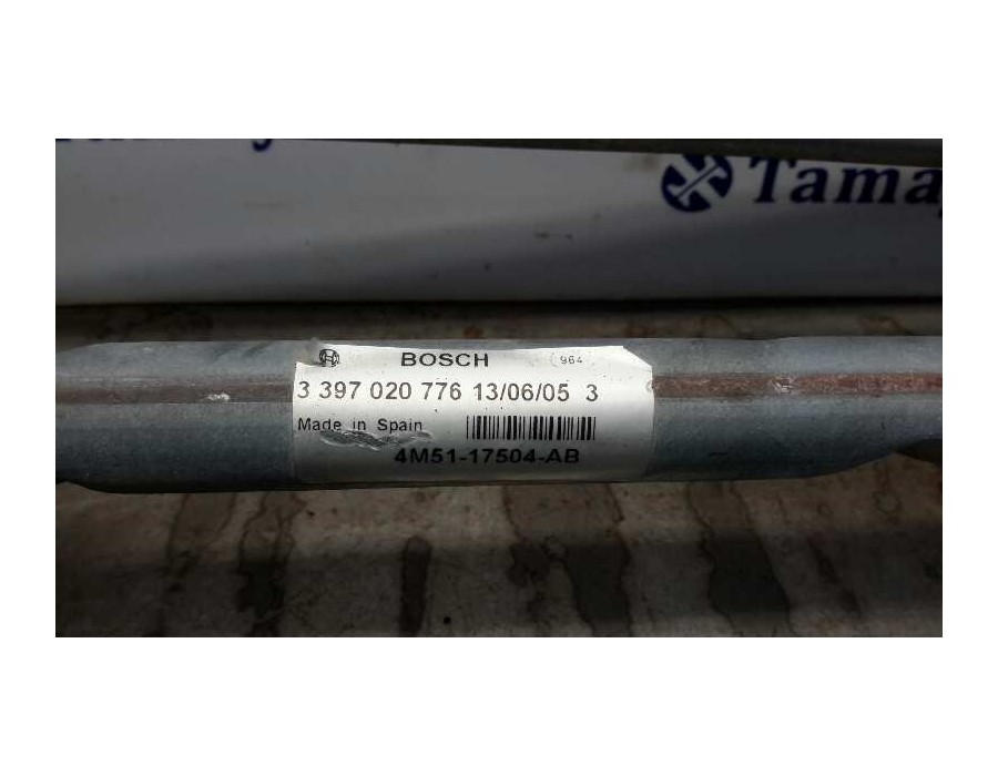 Recambio de motor limpia delantero para ford focus berlina (cap) 1.6 tdci cat referencia OEM IAM 4M5117504AB 3397020776 4M511750