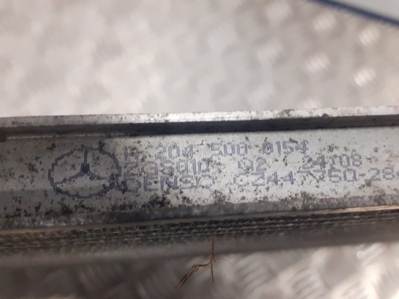 Recambio de condensador / radiador aire acondicionado para mercedes-benz clase c (w204) berlina 2.2 cdi cat referencia OEM IAM A