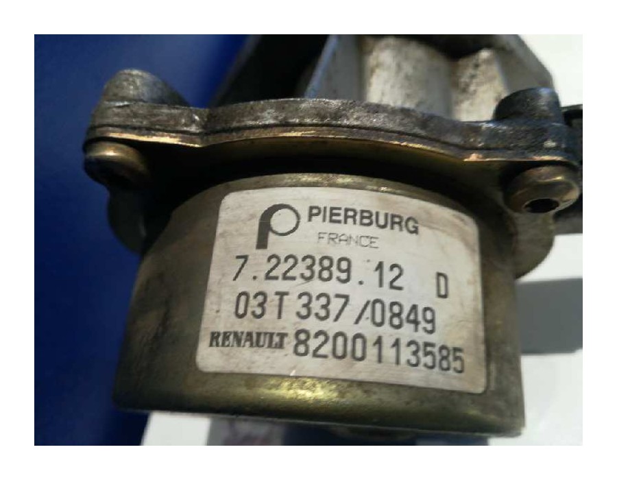 Recambio de depresor freno / bomba vacio para renault clio ii fase ii (b/cb0) 1.5 dci diesel referencia OEM IAM 72238912D 59614 