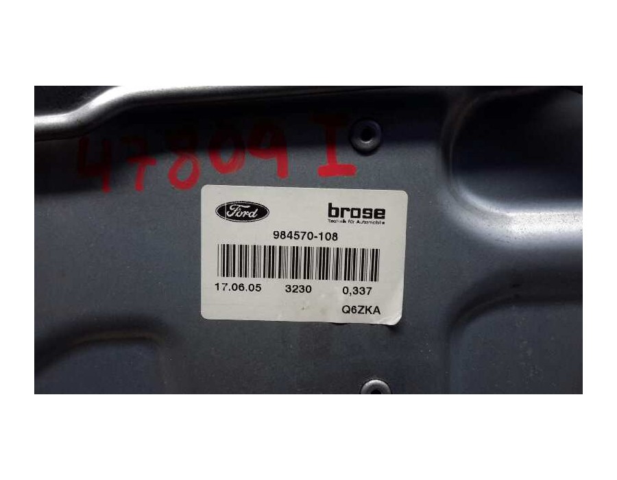 Recambio de elevalunas delantero izquierdo para ford focus berlina (cap) 1.6 tdci cat referencia OEM IAM 984570108 4M51A045H17A 