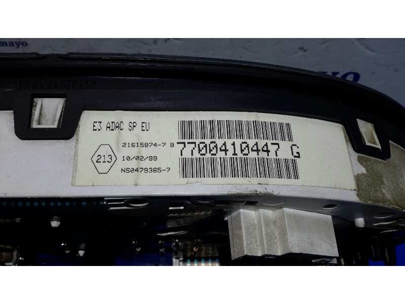 Recambio de cuadro instrumentos para renault clio ii fase i (b/cbo) 1.6 referencia OEM IAM 7700410447G  NS04793657