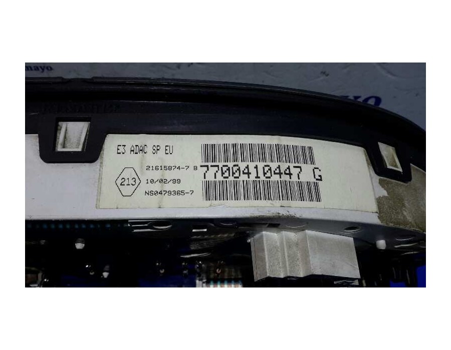 Recambio de cuadro instrumentos para renault clio ii fase i (b/cbo) 1.6 referencia OEM IAM 7700410447G  NS04793657