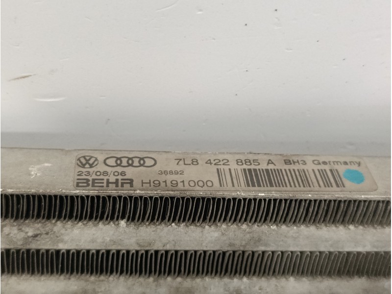 Recambio de radiador aceite para volkswagen touareg (7l6) 2.5 tdi dpf referencia OEM IAM 7L8422885A  H9191000