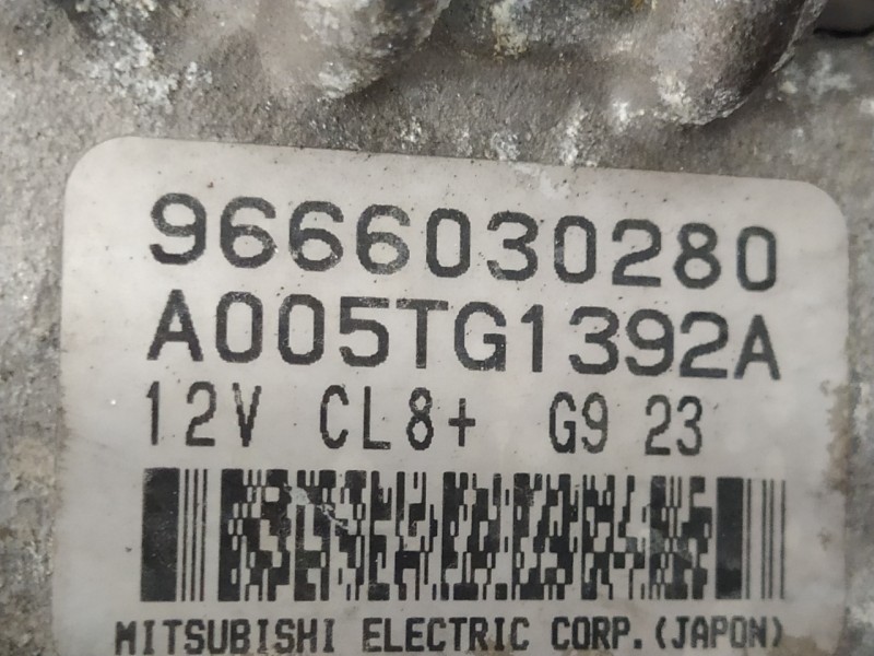 Recambio de alternador para citroën c3 1.4 referencia OEM IAM 9666030280  A005TG1392A