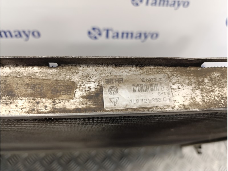 Recambio de radiador agua para volkswagen touareg (7l6) 2.5 tdi dpf referencia OEM IAM 7L6121253C  