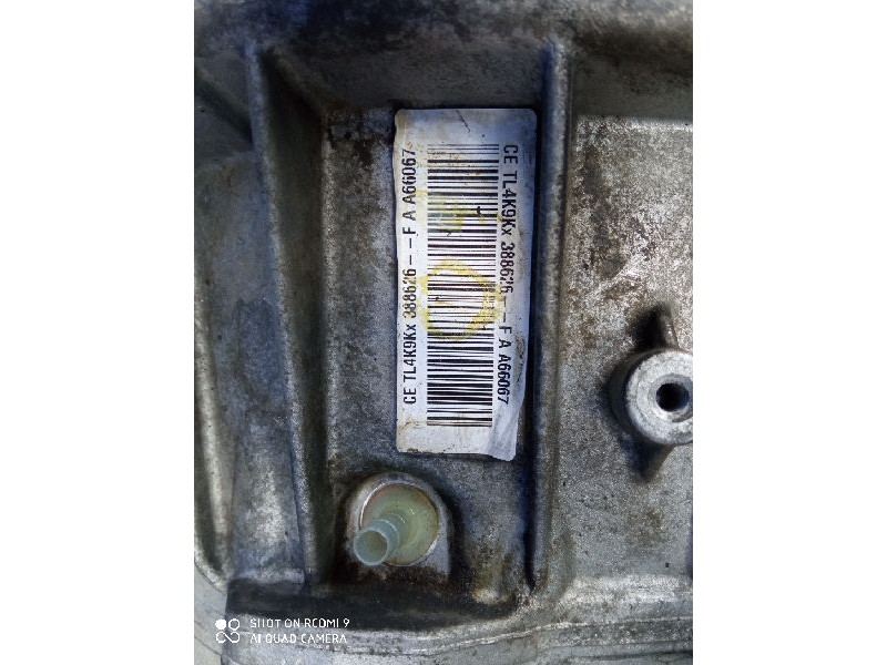 Recambio de caja cambios para renault scenic ii 1.5 dci diesel referencia OEM IAM TL4K9KX  TL4K9K