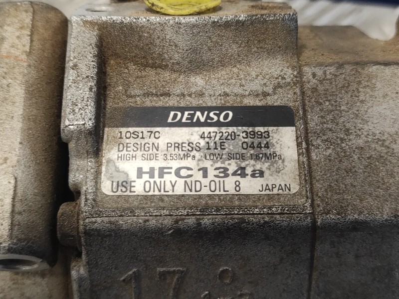 Recambio de compresor aire acondicionado para mitsubishi montero (v60/v70) 3.2 di-d cat referencia OEM IAM 4472203993 10S17C HFC