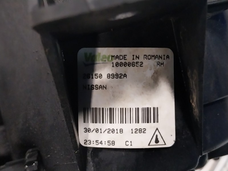 Recambio de faro antiniebla izquierdo para nissan juke (f15) referencia OEM IAM 10000652  