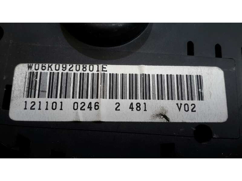 Recambio de cuadro instrumentos para seat ibiza (6k1) 1.4 referencia OEM IAM 110008924028  W06K0920801E