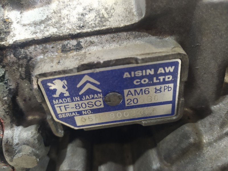 Recambio de caja cambios para peugeot 407 2.7 hdi fap cat (uhz / dt17ted4) referencia OEM IAM 20GG07  