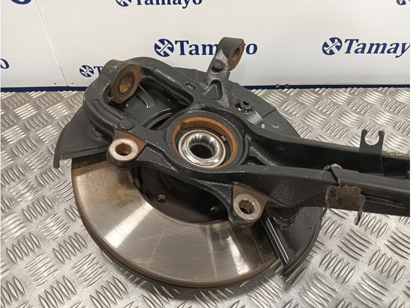 Recambio de mangueta delantera izquierda para volkswagen touareg (7l6) 2.5 tdi dpf referencia OEM IAM   