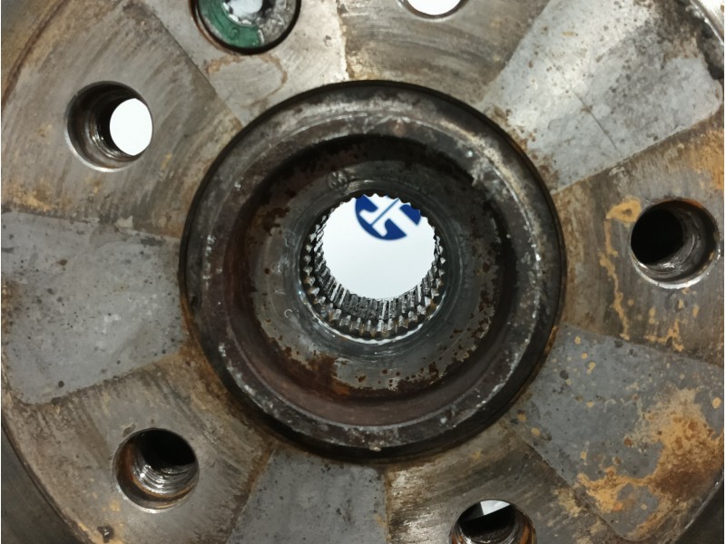 Recambio de mangueta delantera izquierda para volkswagen touareg (7l6) 2.5 tdi dpf referencia OEM IAM   