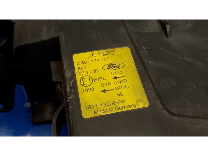 Recambio de faro izquierdo para ford mondeo berlina (ge) referencia OEM IAM 0301174201  
