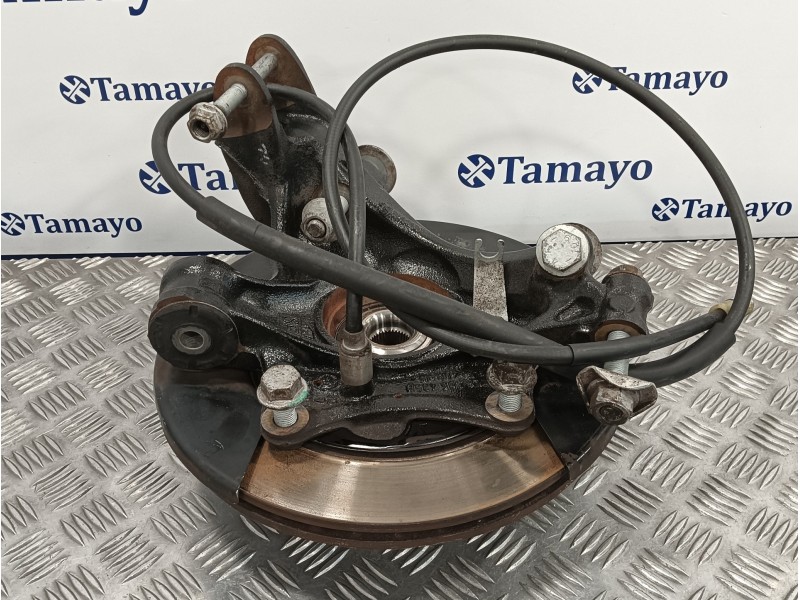Recambio de mangueta trasera izquierda para volkswagen touareg (7l6) 2.5 tdi dpf referencia OEM IAM 7L6505435B  