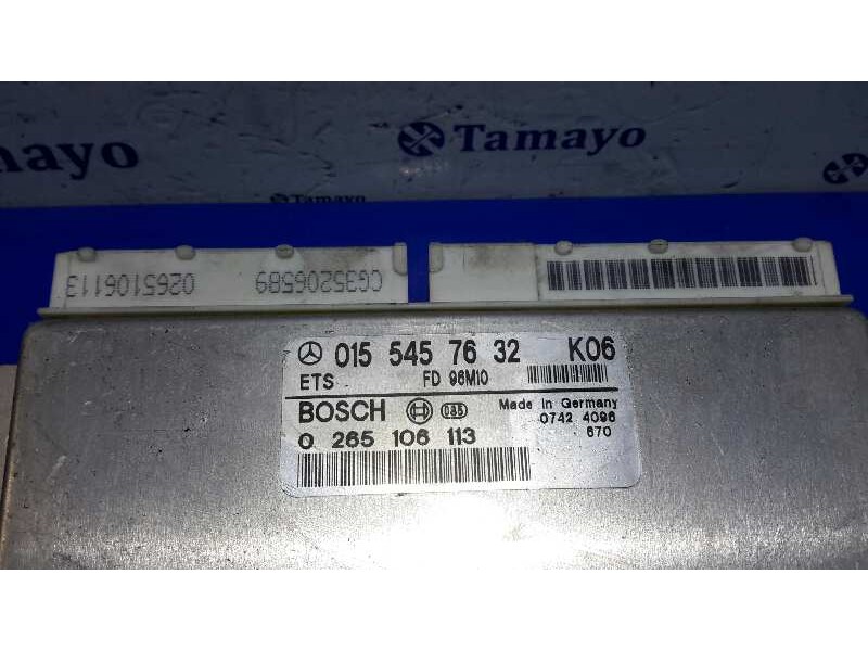 Recambio de centralita abs para mercedes-benz clase e (w210) berlina diesel 3.0 diesel cat referencia OEM IAM 0155457632  026510