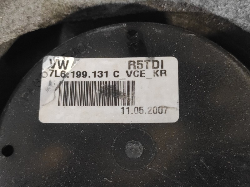 Recambio de puente delantero para volkswagen touareg (7l6) 2.5 tdi dpf referencia OEM IAM 7L6199207  7L6199131C